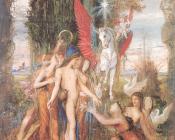 古斯塔夫莫罗 - Hesiod and the Muses